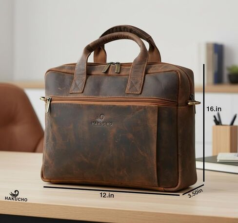 Laptop Bag 16 Inch : The Vintage Leather Collection in Saudi Arabia