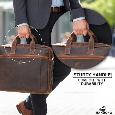Laptop Bag 16 Inch : The Vintage Leather Collection in Saudi Arabia