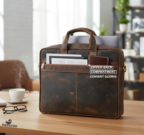 Laptop Bag 16 Inch : The Vintage Leather Collection in Saudi Arabia