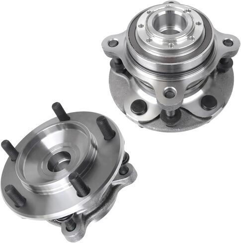 Detroit Axle - 2 RWD Front Wheel Bearing Hubs for 2007-2021 Toyota Tundra 2008-2021 Sequoia, 2009 2010 2011 2012 2013 2014 2015 2016 2017 2018 2019 2020 Wheel Bearing and Hub Assembly Replacement in Saudi Arabia