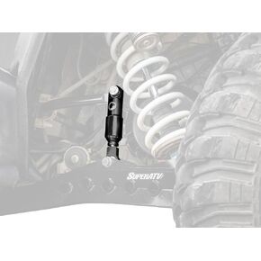 SuperATV Sway Bar Shock لـ 2018-2021 Polaris RZR XP Turbo S | مصنوع من الفولاذ 4140 | ملفات ممتصة للصدمات تمنحك قيادة أكثر سلاسة | يناسب أذرع OEM وأذرع ما بعد البيع in Kuwait