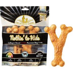 Fieldcrest Farms Nothin' to Hide Ultra Wishbones, Beef Flavor 3" in Kuwait