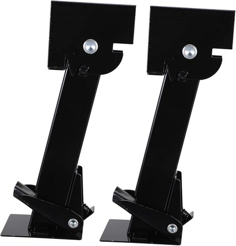 Zerodeko 2Pcs Heavy Duty Trailer Support Stabilizer Jack Repair Tool for Outdoor Use Black in Saudi Arabia