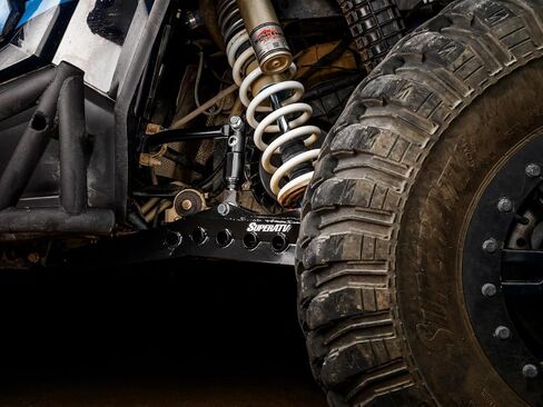 SuperATV Sway Bar Shock لـ 2018-2021 Polaris RZR XP Turbo S | مصنوع من الفولاذ 4140 | ملفات ممتصة للصدمات تمنحك قيادة أكثر سلاسة | يناسب أذرع OEM وأذرع ما بعد البيع in Kuwait