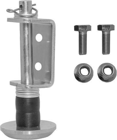 Extreme Max 5600.3335.2 ATV & UTV Universal Replacement Plow Blade Skid Kit with Bolt-On Mounting Plate for Side-by-Side & 4-Wheeler - Pair in Saudi Arabia