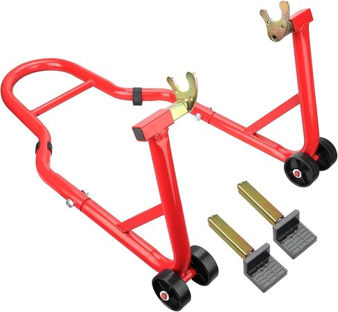 ‌FurnishGlory ‌Motorcycle Stand Front‌ & ‌Motorcycle Lift‌ Combo 882LBS ‌Motorcycle Jack‌ - Universal Fit for Sport/Dirt Bikes (Yamaha/Honda/Kawasaki), Garage/Home/Driveway Use by Mechanics/Riders in Saudi Arabia
