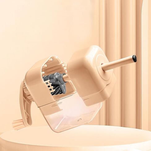 Pencil Sharpener Manual Sharpener with Handle Stationery Supplies Portable Suitable for Office Home,Pink in Saudi Arabia
