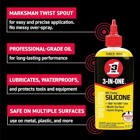 3-IN-ONE All-Temperature Silicone Drip Oil, 4 OZ in Saudi Arabia