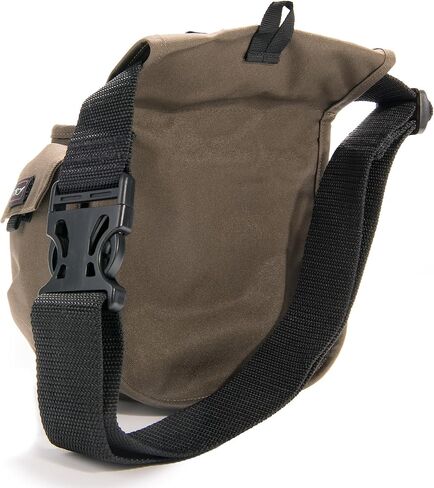 Capcom G. Outdoors Products Deluxe Double Shell Pouch - Rugged Shooting Range Bag with Adjustable Web Belt, Olive in Saudi Arabia