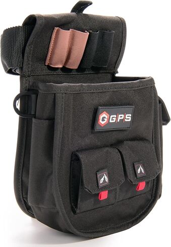 Capcom G. Outdoors Products Deluxe Double Shell Pouch - Rugged Shooting Range Bag with Adjustable Web Belt, Olive in Saudi Arabia