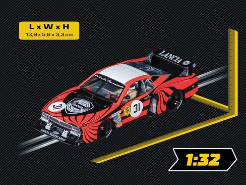 كاريرا 32081 لانسيا بيتا مونتيكارلو توربو رقم 31، 6h براندز هاتش 1979 مقياس 1:32 رقمي 132 فتحة سيارة in Kuwait