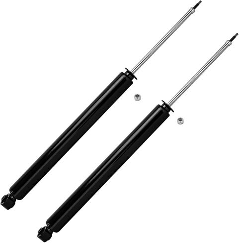 Detroit Axle - Rear 2pc Shock Absorbers for 2012-2018 Ford Focus, 2 Complete Rear Shock Absorbers Assembly 2013 2014 2015 2016 2017 Replacement in Saudi Arabia
