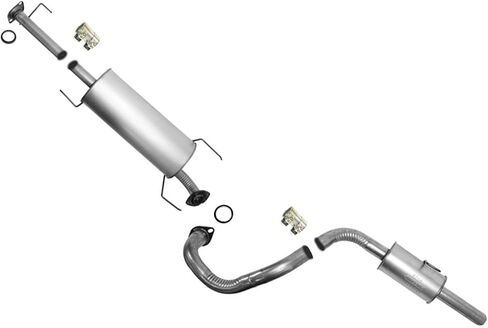 For 2005-2009 Lexus GX470 4.7L V8 Exhaust Muffler Pipe System in Kuwait