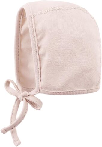 Bamery Infant Baby Bonnet 0-6 Months Newborn Boy Beanie Hat Soft Cotton Baby Girl Turbans Set Single Layer for Spring in Kuwait