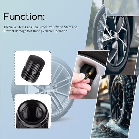 4Pcs Valve Stem Caps Fits for Cars Trucks Motorcycles SUVs and Bikes, Exquisite and Beautiful in Saudi Arabia