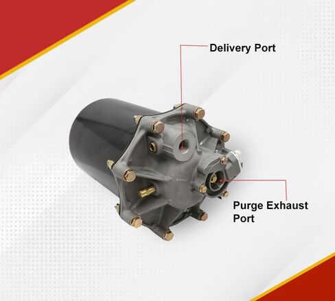 منتجات Mytee مجفف هواء AD-9 مع غطاء عادم ومحول يستبدل 5002074، Bendix 5002063، 5002066، Freightner BW 5002063 in Saudi Arabia