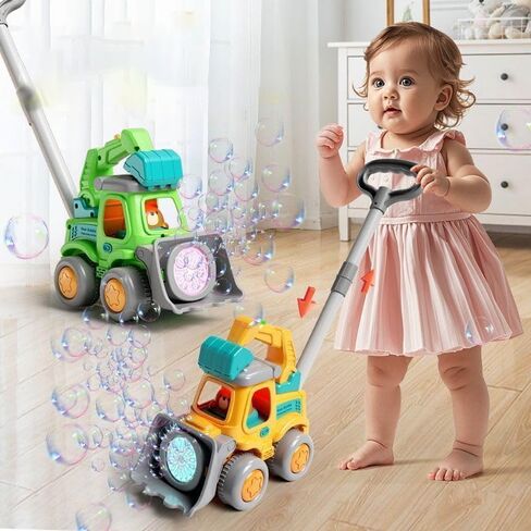 Bubble Lawn Mower for Kids – Bubble Machine for Toddlers, Outdoor Bubble Toys for Boys & Girls, Fun Lawn Mower Toy for Toddler Play, Bubble Maker Gift for Kids Ages 3+ in Saudi Arabia