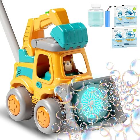 Bubble Lawn Mower for Kids – Bubble Machine for Toddlers, Outdoor Bubble Toys for Boys & Girls, Fun Lawn Mower Toy for Toddler Play, Bubble Maker Gift for Kids Ages 3+ in Saudi Arabia