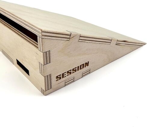 Teak Tuning x Session Wooden Fingerboard Ramp Kickers - 6 inches, 2-Pack of Obstacles, Smooth Surface, Handmade in Rochester NY in Kuwait