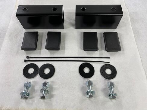 Headlight 3" Spacer Riser KIT for Western Fisher SnowEx snowplows (Original Developed and Made in Maine, USA Product) Industrial Powder-Coated Heavy-Duty Steel in Saudi Arabia