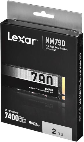 ليكسر SSD 2 تيرابايت 7400/6500 NM790 M.2 Lex NVME in Saudi Arabia