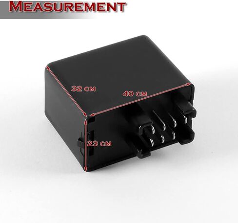 W-POWER Q1-TECH, 7-Pin Plug-N-Play Electronic LED Flasher Relay Hyper Flash Fix Compatible With Suzuki Motorcycle Bike Installing LED Turn Signal Bulbs in Saudi Arabia