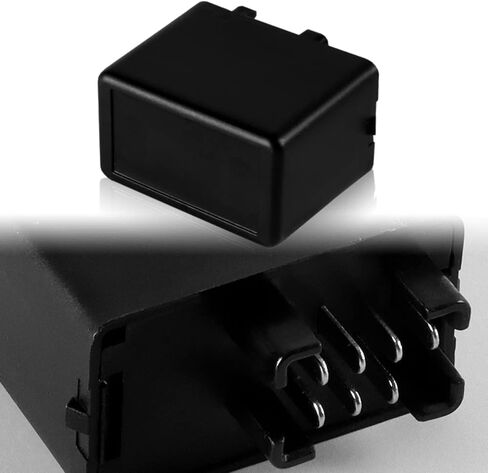 W-POWER Q1-TECH, 7-Pin Plug-N-Play Electronic LED Flasher Relay Hyper Flash Fix Compatible With Suzuki Motorcycle Bike Installing LED Turn Signal Bulbs in Saudi Arabia
