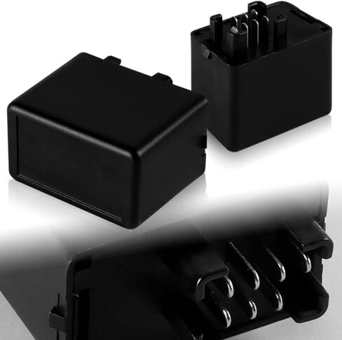 W-POWER Q1-TECH, 7-Pin Plug-N-Play Electronic LED Flasher Relay Hyper Flash Fix Compatible With Suzuki Motorcycle Bike Installing LED Turn Signal Bulbs in Saudi Arabia