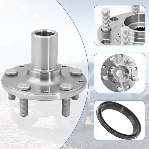 710571 Front Wheel Hub Wheel Bearing Kit, Compatible with Toyota Sequoia Tundra 4Runner 4 Runner 1996-2007 2WD Only, 1999-2004 Toyota Tacoma Prerunner 2.7L or 3.4L(Will NOT Fit 4WD) in Saudi Arabia
