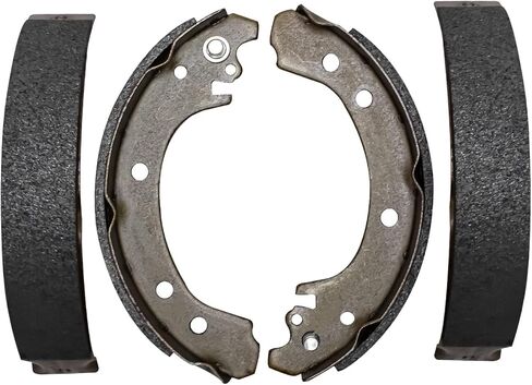 Detroit Axle - Rear Brake Shoes for 2002-2008 Toyota Corolla 2003 2004 2005 2006 2007 Brake Shoes Set Replacement in Saudi Arabia