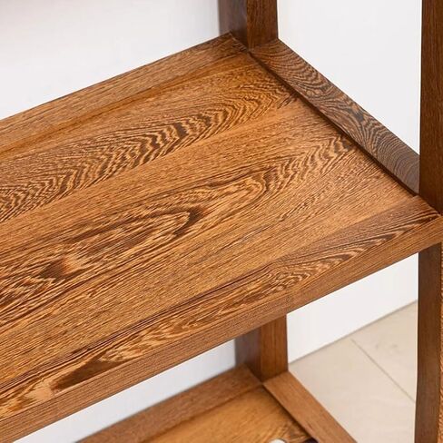 Bookshelf Home Solid Wood Storage Rack Office Mahogany Furniture Display Rack Study Antique Bookshelf Bookshelves and Bookcases(A:90CM*30CM*196CM) in Saudi Arabia