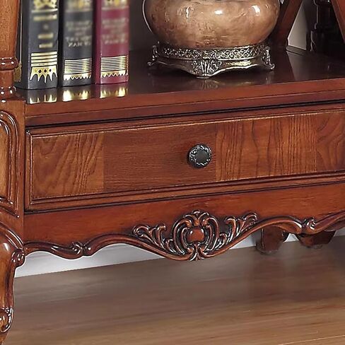 Bookshelf Living Room Retro Solid Wood Multi-Layer Bookshelf Home Entrance Decoration Storage Rack Bookshelves and Bookcases in Saudi Arabia