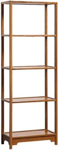 Bookshelf Chinese Style Solid Wood Floor Rack Home Entrance Partition Bookshelf Bookshelves and Bookcases in Saudi Arabia