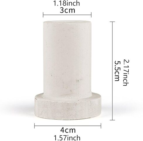 Pottery Plug Part Supplies Accessory Wear Resistant Sturdy Replacement Professional High Reliability Peephole Plug, 6.5x4x1.5 cm in Saudi Arabia