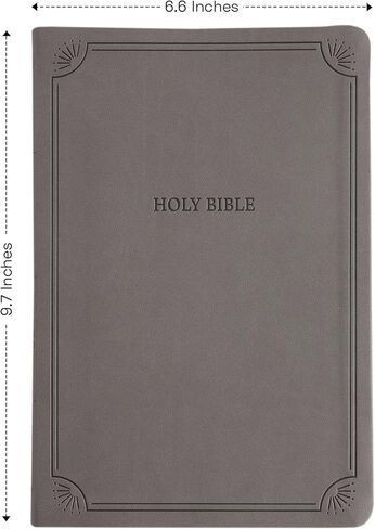 مرجع شخصي من NASB للكتاب المقدس من الجلد الصناعي مقاس كبير للطباعة مع علامات تبويب مفهرسة | مخصص بالاسم | هدية للاحتفالات الدينية | البط البري in Kuwait