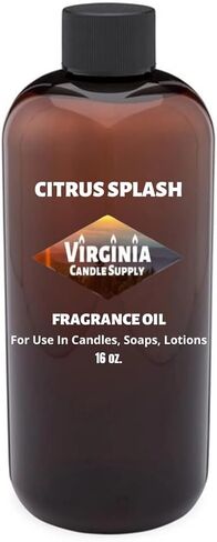 Citrus Splash Fragrance Oil (16 oz Bottle) for Candle Making, Soap Making, Tart Making, Room Sprays, Lotions, Car Fresheners, Slime, Bath Bombs, Warmers… in Saudi Arabia
