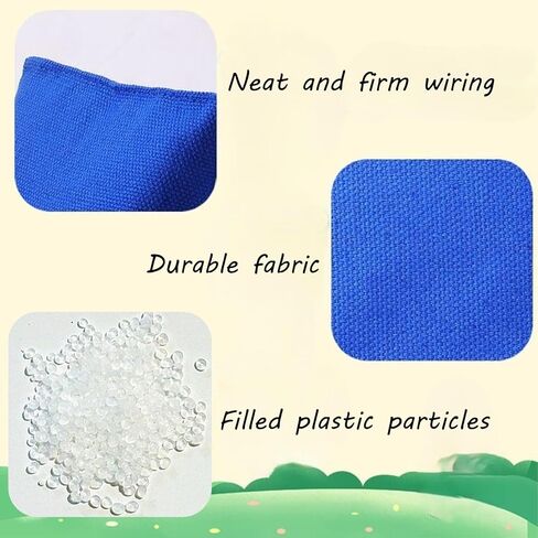 20 Pcs Mini Bean Bags for Tossing Games – Colorful Small Cornhole Bags (2" x 2") for Kids & Family Fun, Outdoor Carnival Toss Games, Party Favors & DIY Crafts in Kuwait