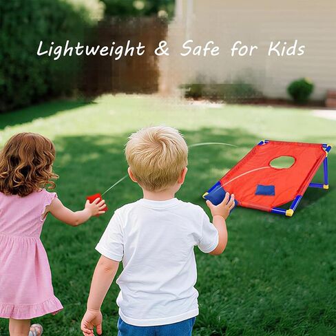 20 Pcs Mini Bean Bags for Tossing Games – Colorful Small Cornhole Bags (2" x 2") for Kids & Family Fun, Outdoor Carnival Toss Games, Party Favors & DIY Crafts in Kuwait