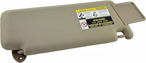 زوج من واقي الشمس من الجانب الأيسر والأيمن مع مشابك لسيارة Toyota 4Runner 2010-2023 استبدال ظلة داخلية مع فانيتي #74320-35A91-B1 (لون رمادي) in Kuwait