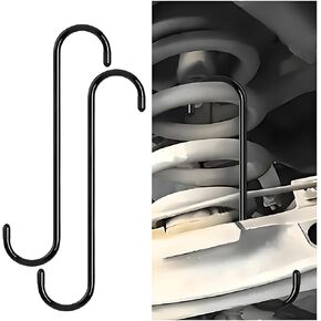 Car Brake Caliper Hanger Hooks, 2PCS Durable Vehicle Brake Caliper Tool with Rubber Tips, Automotive Braking Bearing Axle Suspension Work Accessories, Universal for Sedan RV Truck (Green) in Saudi Arabia
