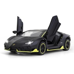 SASBSC Lamb SVJ Toy Cars for Boys Age 3-12 1/36 Small Diecast Metal Model Car Toys with Light and Sound Pull Back Sport Car for 3+ Years Old Kids Birthday (Green) in Kuwait