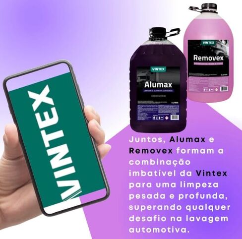 طقم شامبو ALUMINIUM لتنظيف المحركات والعجلات وشاسيه منظف الألمنيوم من الماركات AlumaxxRemovex/VintexVonixx. in Kuwait