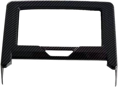 Car Accessories Compatible with BMW 5 Series Sedan 530i 540i 2024 2025(G60) Seat Cup Holder Cover Second Row Water Cup Holder Panel Trim ABS 1PC(Carbon Fiber Style) in Saudi Arabia