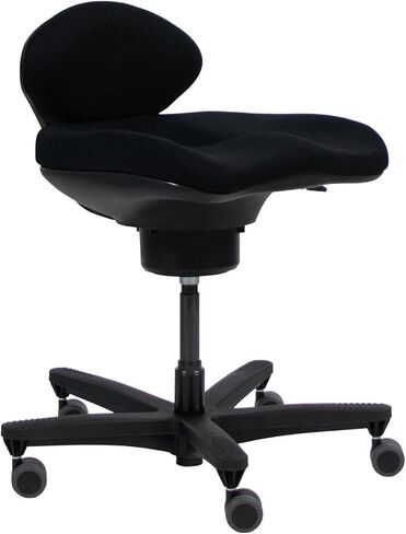 Vari Active Seat - Adjustable Standing Desk Chair - Ergonomic Wobble Office Desk Stool w/Dynamic Range of Motion - Encourage Good Posture - Portable Stools & Fully Assembled - Active Chairs for Adults in Kuwait