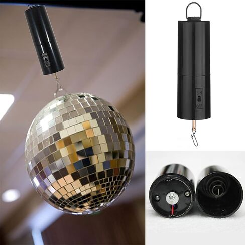 Wind Spinner Motor, 1-30 RPM Disco Ball Motor Battery Operated with Remote, Timing & Direction Setting, Slow Spinning Baby Crib Mobile Motor in Saudi Arabia