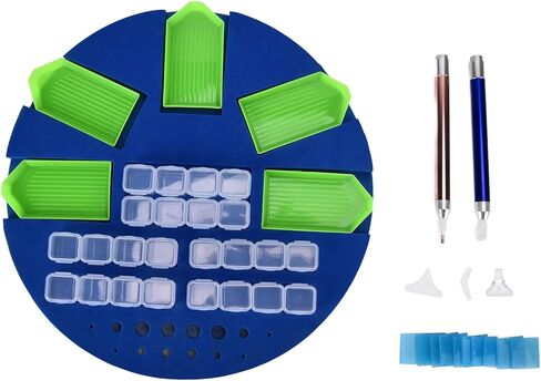 , Art Tray Holder with 5 Drill Plates and 6 Stos, Multi Boat Holders for RNG, Space Foam and Pla in Saudi Arabia