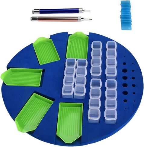 , Art Tray Holder with 5 Drill Plates and 6 Stos, Multi Boat Holders for RNG, Space Foam and Pla in Saudi Arabia