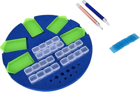 , Art Tray Holder with 5 Drill Plates and 6 Stos, Multi Boat Holders for RNG, Space Foam and Pla in Saudi Arabia