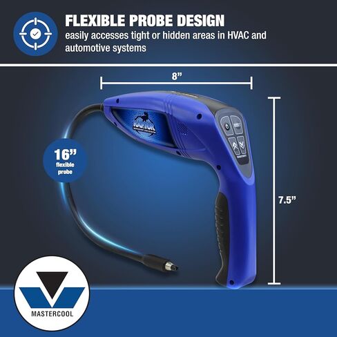 Mastercool 56200 Blue Raptor Refrigerant Leak Detector with UV Light in Kuwait