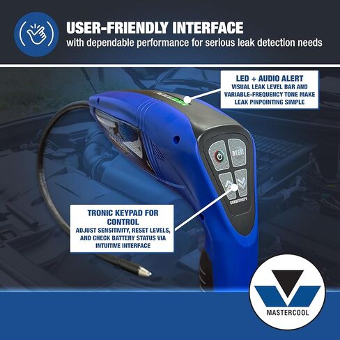 Mastercool 56200 Blue Raptor Refrigerant Leak Detector with UV Light in Kuwait